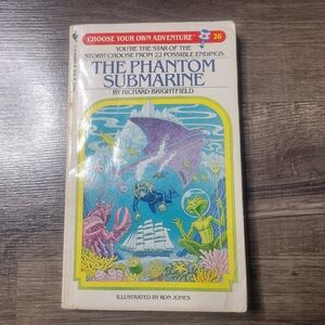 Vintage The Phantom Submarine 1983 First Edition︱Choose your Own Adventure︱#26